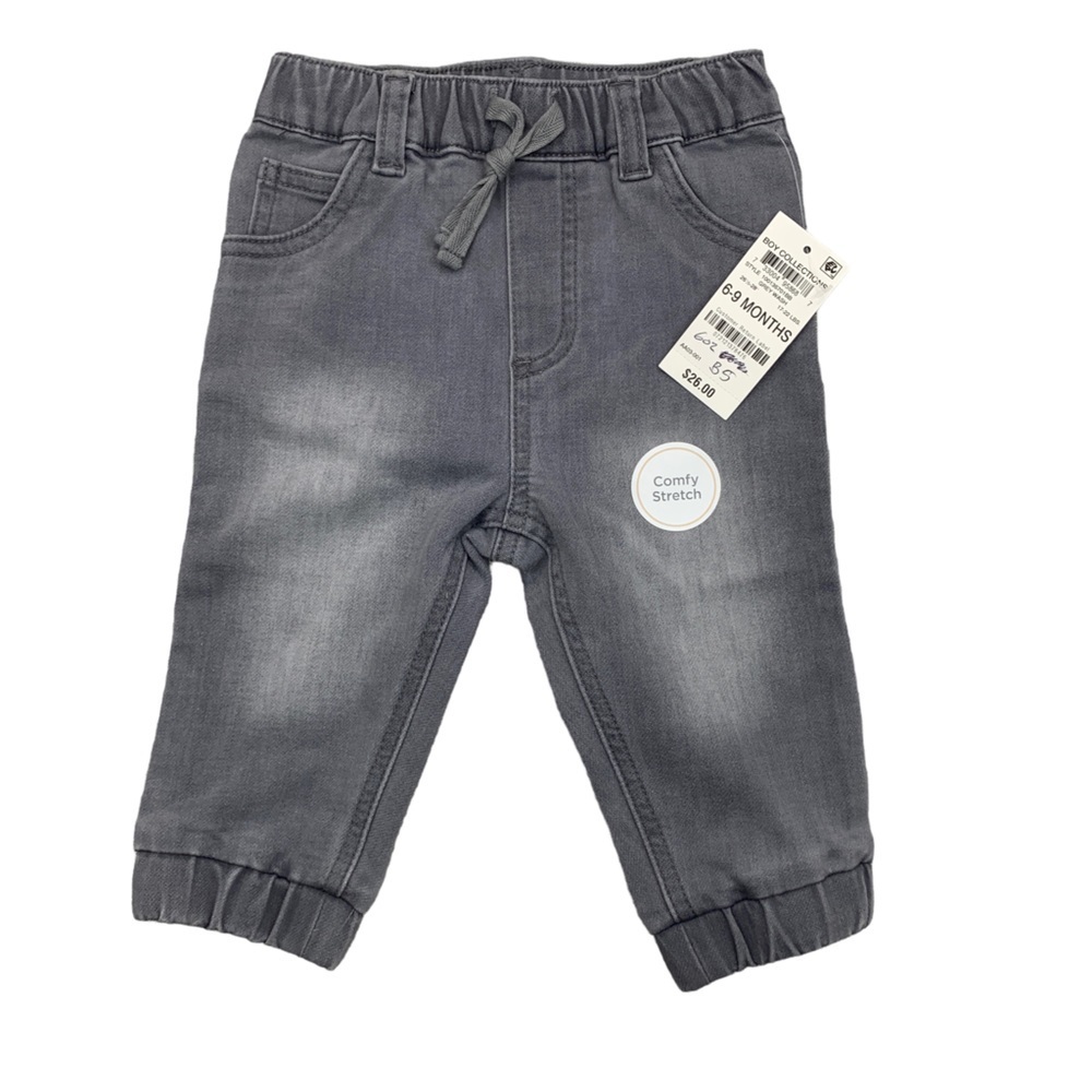First Impressions Baby Boys Gray Jeans Size 6-9M